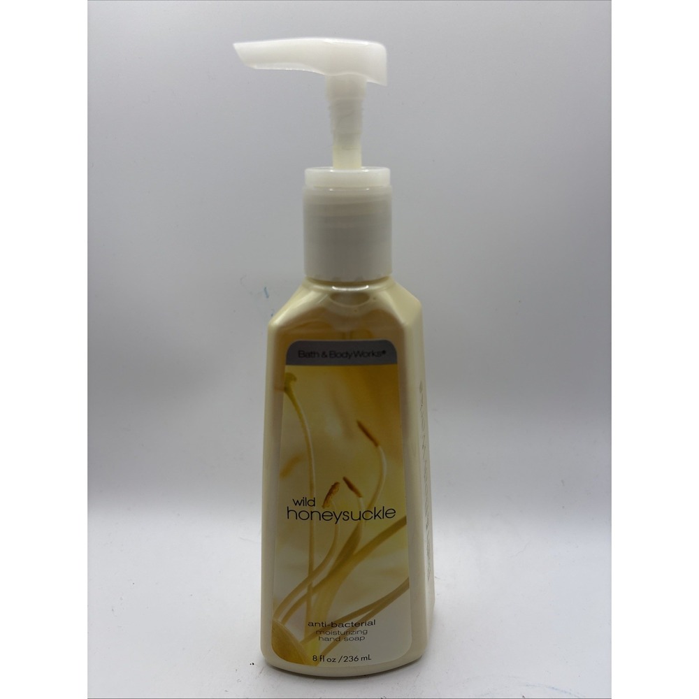 Bath & Body Works Wild Honeysuckle AntiBacterial Moisturizing Hand Soap 8oz Rare